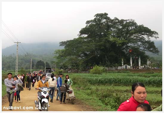 Lễ hội Đình Quýt ngày 8 tháng giêng năm 2013