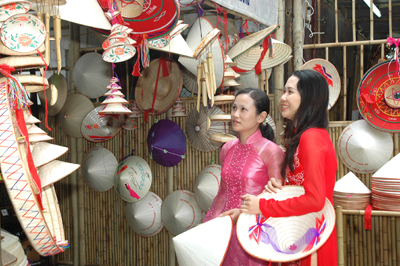Làng nghề nón thôn Liễu Châu