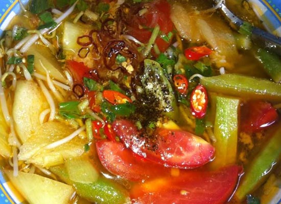 Cách nấu canh chua cá lóc