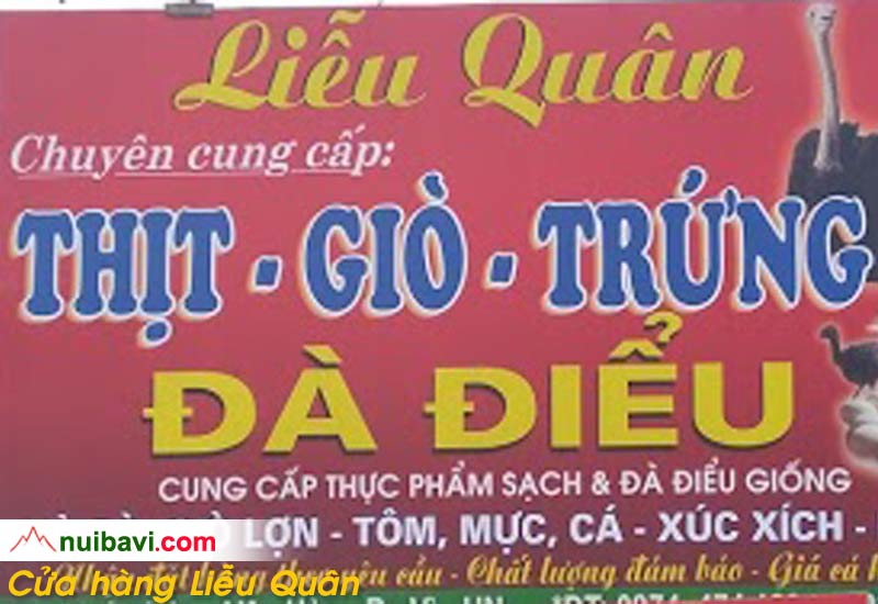 Cửa hàng thực phẩm tươi sống Ba Vì