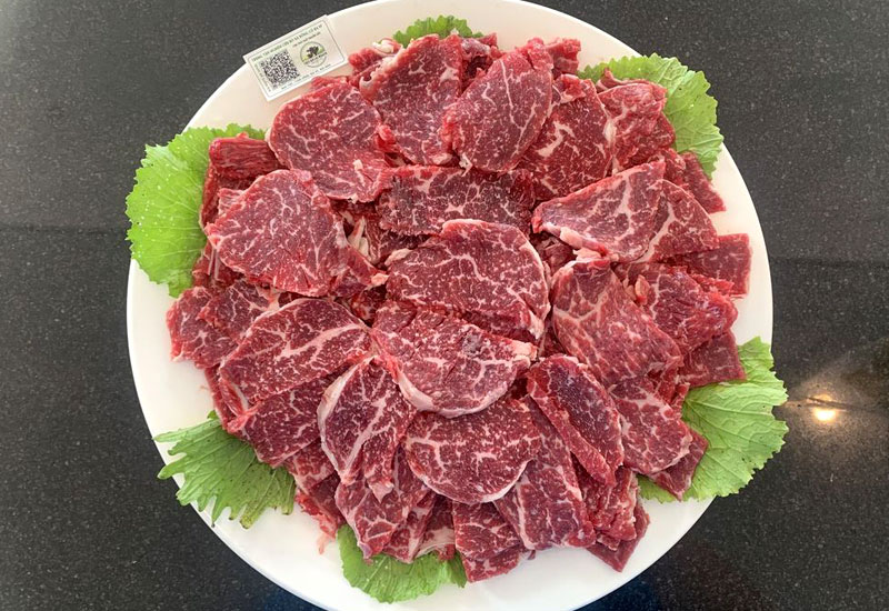 Cửa Hàng Bán Thịt Bò Wagyu - Kobe - Senepol ở TTNC Bò và Đồng cỏ Ba Vì, xã Vân Hòa, Ba Vì, Hà Nội