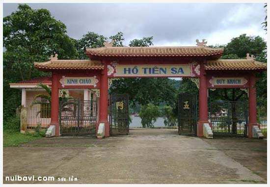 Du lịch hồ Tiên Sa